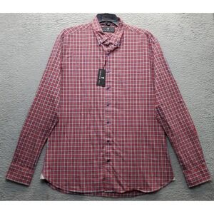 American Shirt Mens XL Multi Plaid Casual Comfort Long Sleeve Collar Button Down